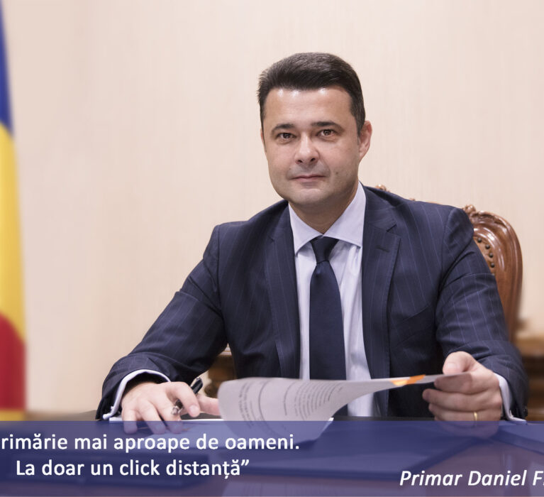 Primarul Daniel Florea prezintă proiectele Primăriei Sectorului 5