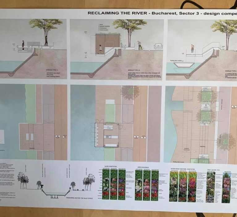 Concurs de proiecte la Primaria Sectorului 3 – ”RECLAIMING THE RIVER”