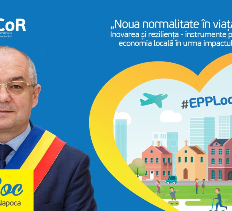 Dialog local online pe tema “Noua normalitate în viața orașelor” – miercuri, 10 februarie