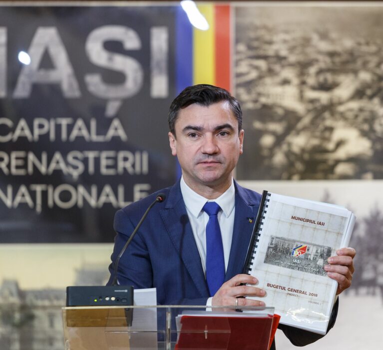 Bugetul general al Municipiului Iaşi pe anul 2018 a fost aprobat în unanimitate de Consiliul Local