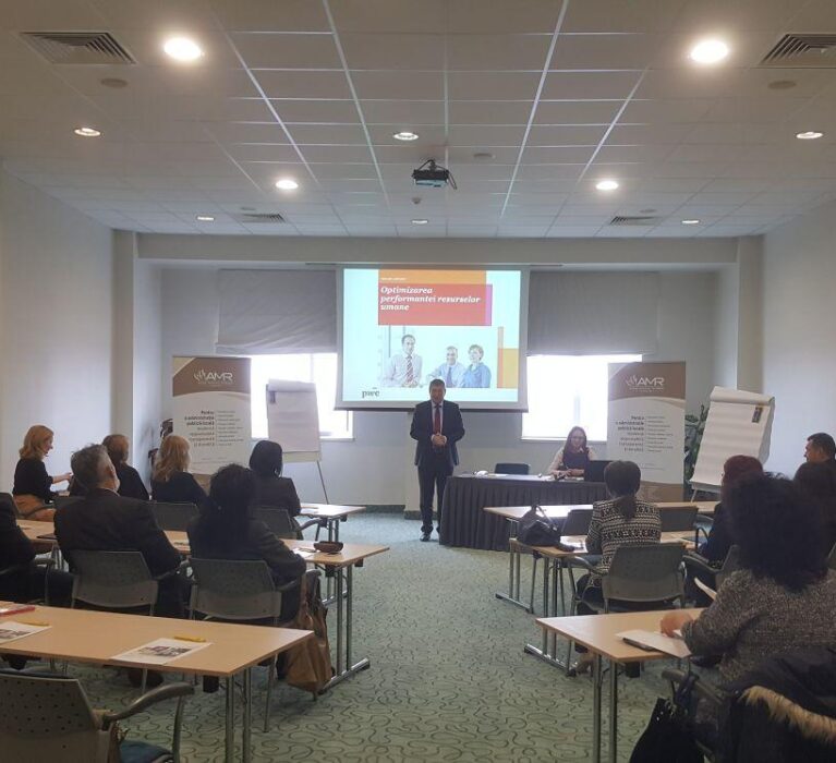 Sesiune de training  „Bune practici pentru optimizarea resurselor umane în municipalitățile din România