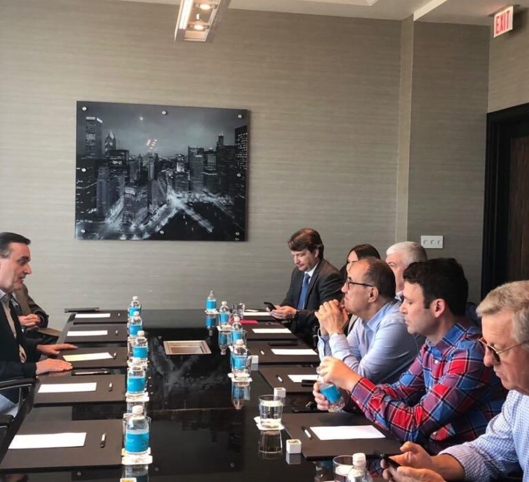 Vizita delegației AMR la Primăria orașului Chicago