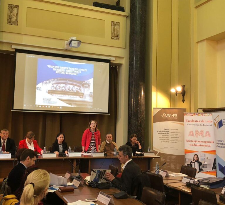 COMISARUL EUROPEAN, DOAMNA CORINA CREŢU IN DISCUŢII CU REPREZENTANŢII AMR