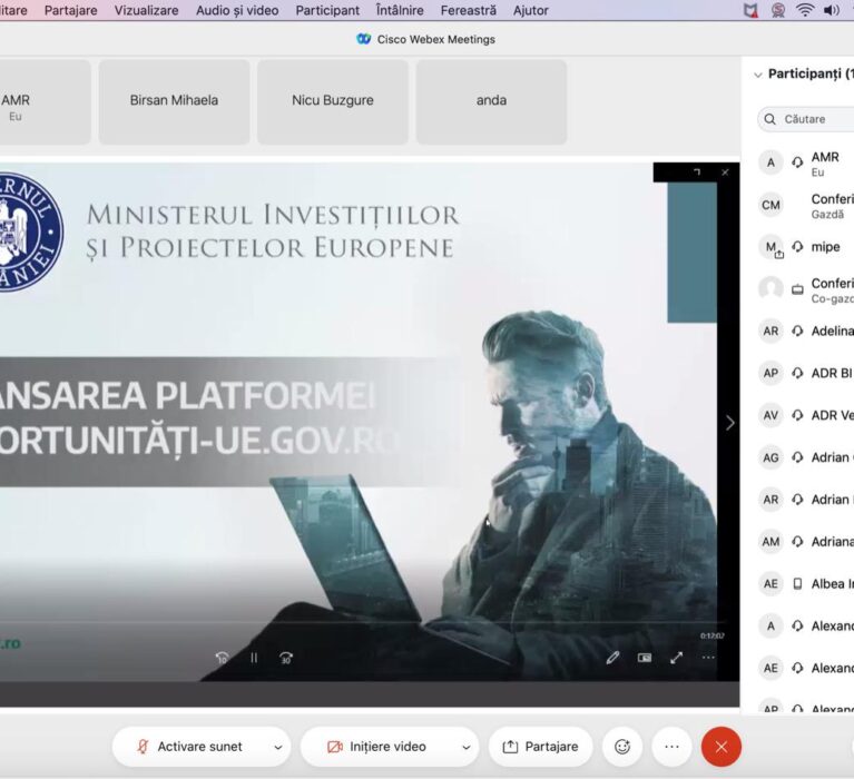 Lansarea Platformei MIPE privind oportunitățile de finanțare UE