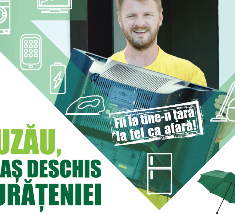 Municipiul Buzău este deschis curățeniei