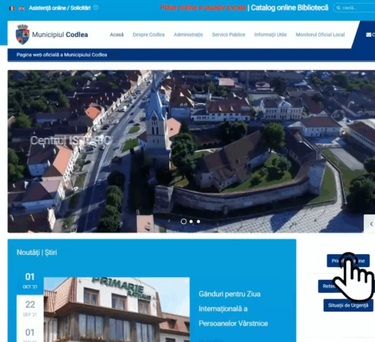 Primăria Codlea – conectată la România digital