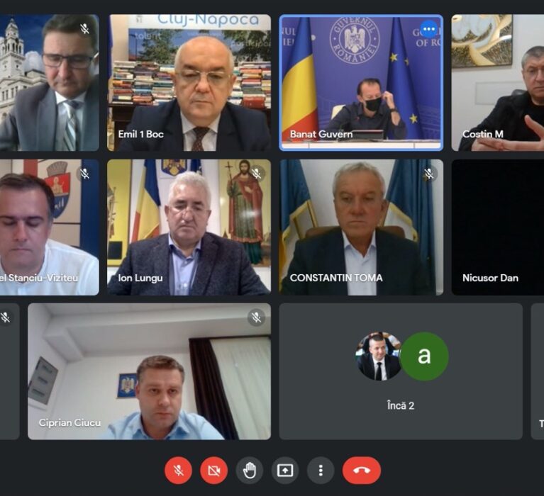 ÎNTÂLNIREA ASOCIAȚIEI MUNICIPIILOR DIN ROMÂNIA CU DOMNUL FLORIN CÎȚU, PRIM-MINISTRUL ROMÂNIEI