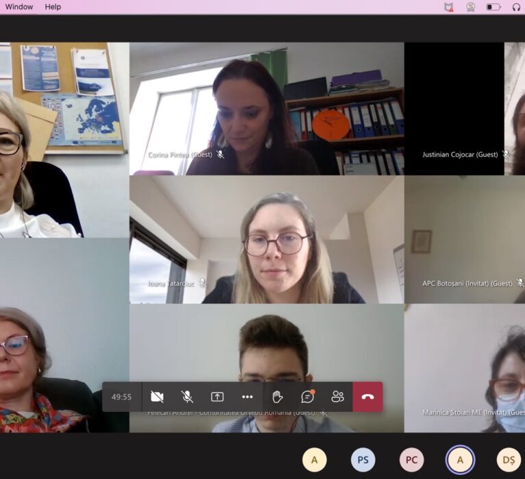 Întâlnire în cadrul  programului „Promotorii Voluntariatului în România”