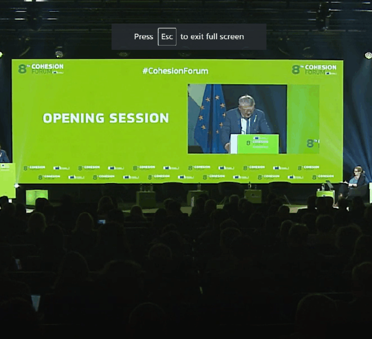 A 8-a ediție a Forumului privind coeziunea, organizat de Comisia Europeană