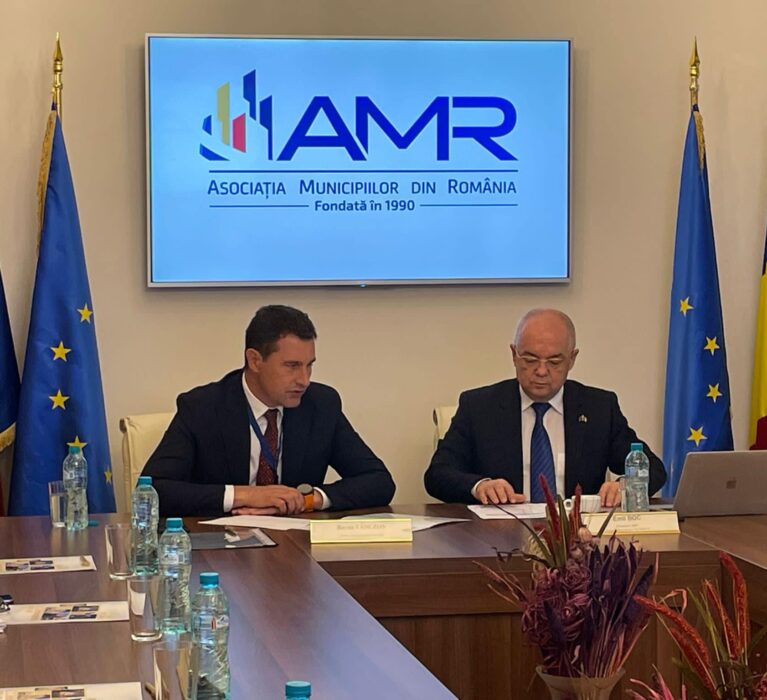 Întâlnire de lucru între reprezentanții Ministrului Mediului, Apelor și Pădurilor și reprezentanții Asociației Municipiilor din România