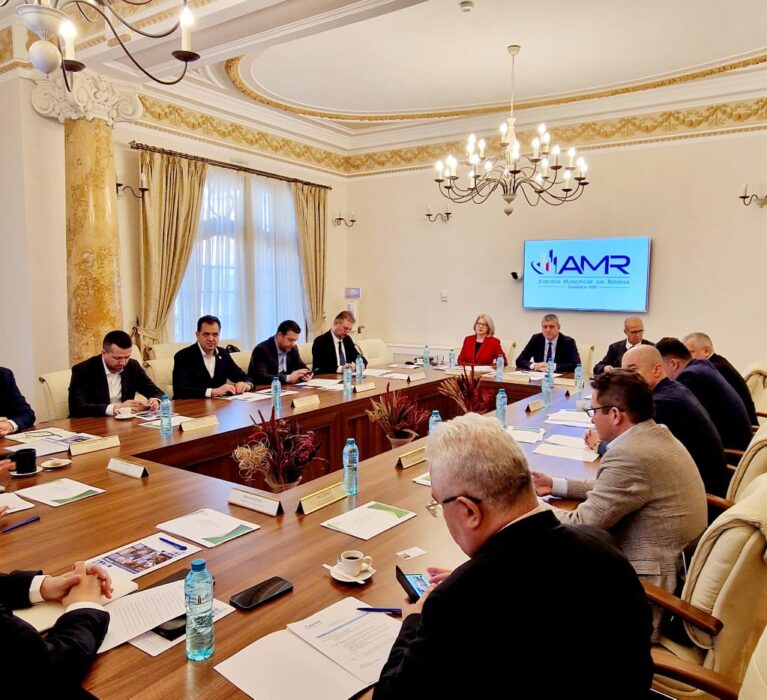 Reuniune de lucru a primarilor de municipii cu CCR si MDLPA