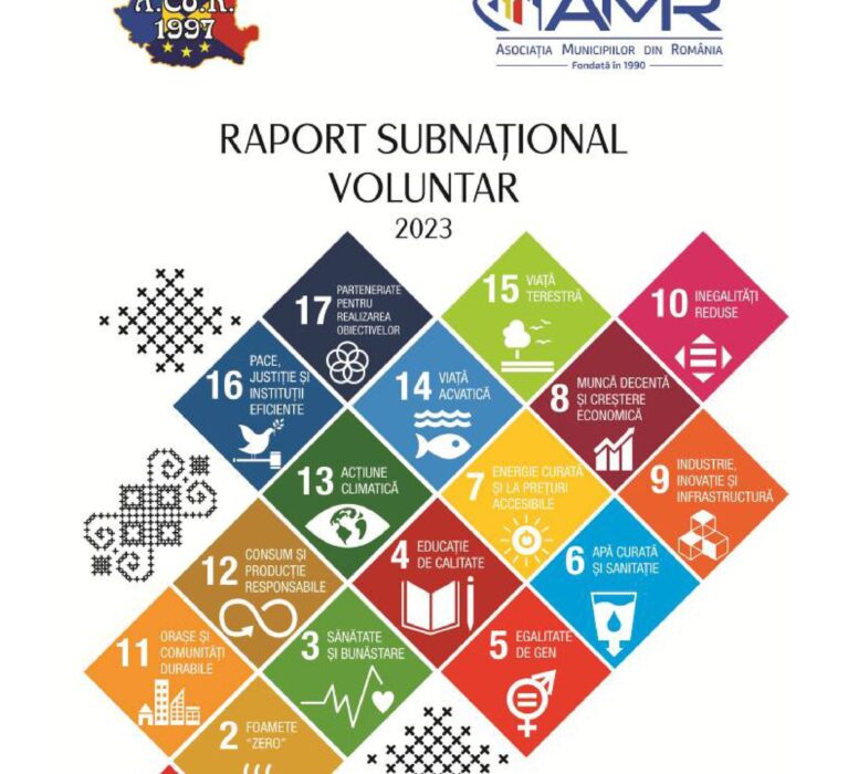 Raport subnațional voluntar – implementarea obiectivelor de dezvoltare durabilă de către municipiile și comunele din România