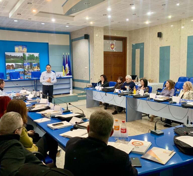Sesiune de formare – primăria municipiului Roman