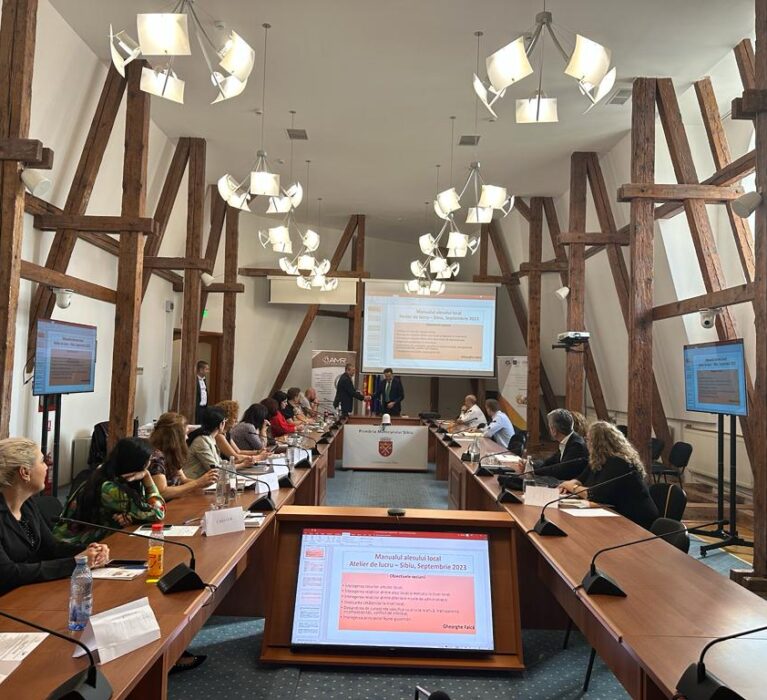 Sesiune de formare la Primăria Municipiului Sibiu