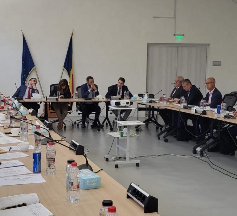 Întâlnirea primarilor de municipii din cadrul AMR cu dl. Sebastian Ioan BURDUJA, ministrul energiei