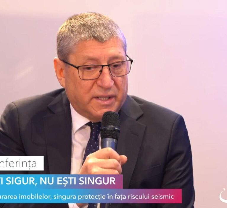 Conferința națională „EȘTI SIGUR, NU EȘTI SINGUR – Asigurarea imobilelor, singura protecție în fața riscului seismic“