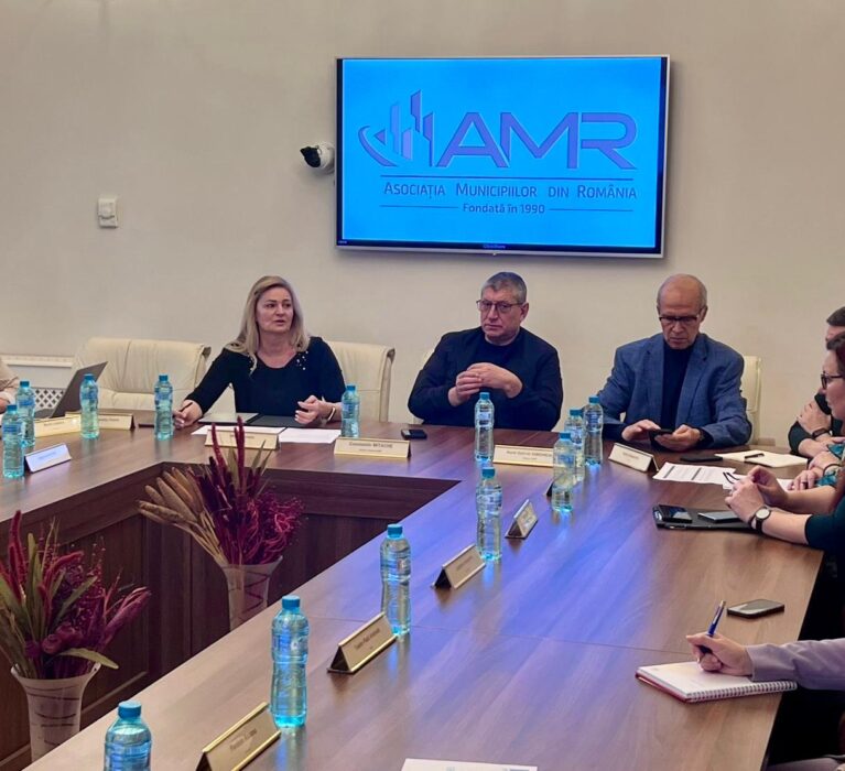 Întâlnire de lucru între reprezentanții Corpului profesional al Arhitecților Șefi din Municipii, reprezentanții MDLPA și ANCPI
